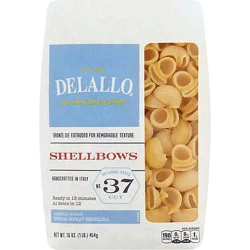 Delallo Pasta Shellbows - 16 Oz