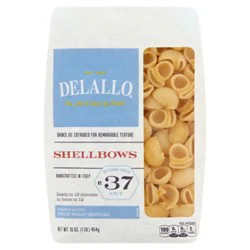 Delallo Pasta Shellbows - 16 Oz