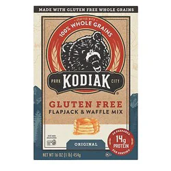 Kodiak Gluten Free Frontier Oat Flapjack & Waffle Mix Box - 16 Oz