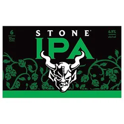 Stone Ipa In Cans - 6-12 Fl. Oz.