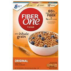 Fiber One Cereal Bran Original - 19.6 Oz