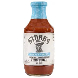 Stubb's Simply Sweet Reduced Sugar Bbq Sauce - 18 Oz