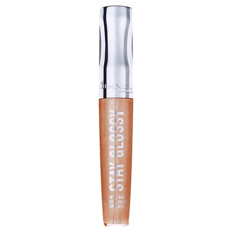 slide 1 of 1, Rimmel Stay Glossy Lg Honey Honey, 0.18 fl oz