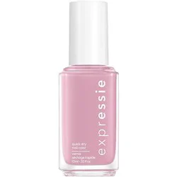 Essie Expressie Quick Dry Nail Polish Vegan Formula Pastel Pink In The Time Zone - 0.33 Fl. Oz.