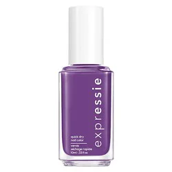 Essie Expressie Quick Dry Nail Polish Vegan Formula Grape Purple Irl - 0.33 Fl. Oz.