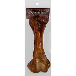 Savory Prime Butcher Bone Dog Treat Ham - Each