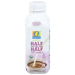 O Orgnc Half & Half Grade A - Pint