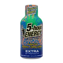 5-Hour Energy Tropical Burst Extra Strength Shot - 1.93 Fl. Oz.