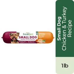 Freshpet Select Chicken Turkey Roll Small Dog - 1 Lb