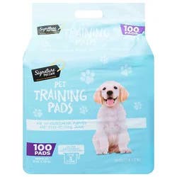 Signature Pet Care Training Pads Regular - 100 Count