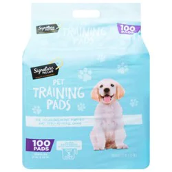 Signature Pet Care Training Pads Regular - 100 Count