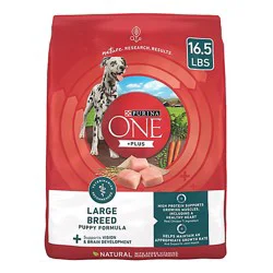 Purina One Chicken For Large Breed Dry Dog Food - 16.5 Lb