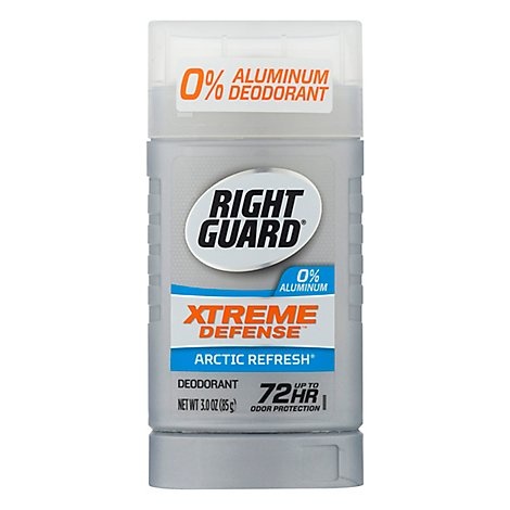 slide 1 of 1, Right Guard Xtreme Defense Deodorant Arctic Refresh, 3 oz