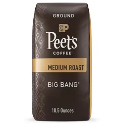 Peet's Coffee Big Bang Medium Roast Ground Coffee Bag - 10.5 Oz