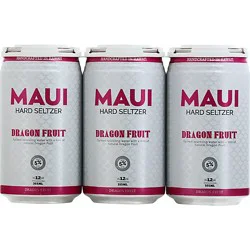 Maui Seltzer Dragonfruit In Cans - 6-12 Fl. Oz.