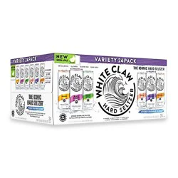 White Claw Variety In Cans - 24-12 Fl. Oz.