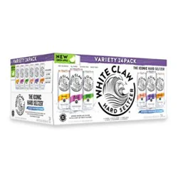 White Claw Variety In Cans - 24-12 Fl. Oz.