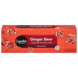 Signature Select Ginger Beer Naturally Flavored - 12-12 Fl. Oz.