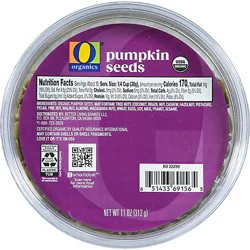 O Organics Pumpkin Seeds Prepackaged - 11 Oz