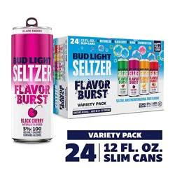 Bud Light Gluten Free Hard Seltzer Variety Pack Slim Cans - 24-12 Fl. Oz.