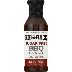 Rib Rack Sauce Bbq Original Sf - 11 Oz