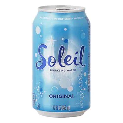 Signature Select Soleil Water Sparkling Original - 8-12 Fl. Oz.