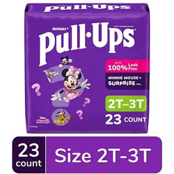 Pull-Ups Potty Training Underwear For Girls Size 2t To 3t - 23 Count