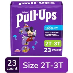 Pull-Ups Potty Training Underwear For Boys Size 2t To 3t - 23 Count