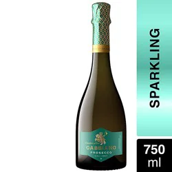 Cavaliere D Oro Prosecco Italian Sparkling White Wine - 750 Ml