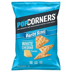 Popcorners Popped Corn Snack White Cheddar - 12 Oz.