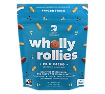 slide 1 of 1, Crazy Richards Wholly Rollies Peanut Butter And Cacao, 6 oz