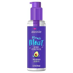 Aussie Miracle Moist Intense Hydration Oil With Jojoba Oil - 3.2 Fl. Oz.