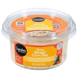 Signature Select Spicy Street Corn Dip - 10 Oz
