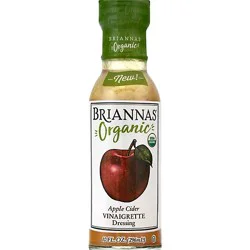 Briannas Dressing Apple Cider Vinegargrt - 10 Oz