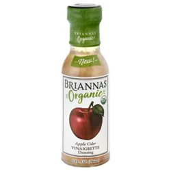 Briannas Dressing Apple Cider Vinegargrt - 10 Oz