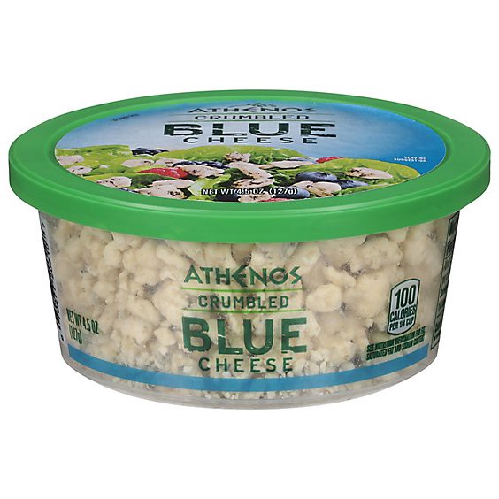 slide 1 of 1, Athenos Blue Cheese Crumbles - 4.5 Oz, 4.5 oz