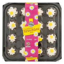 Two-Bite Daisy Brownies Party Platter - 14 Oz
