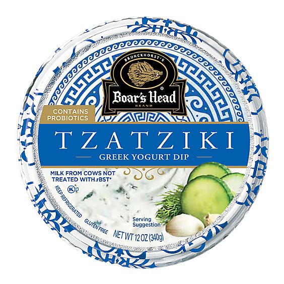 slide 1 of 11, Boar's Head Tzatziki Greek Yogurt Dip - 12 Oz, 12 oz