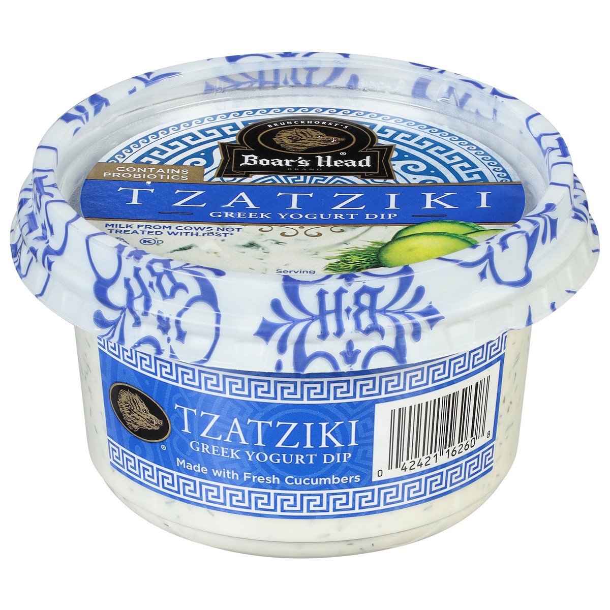 slide 10 of 11, Boar's Head Tzatziki Greek Yogurt Dip - 12 Oz, 12 oz
