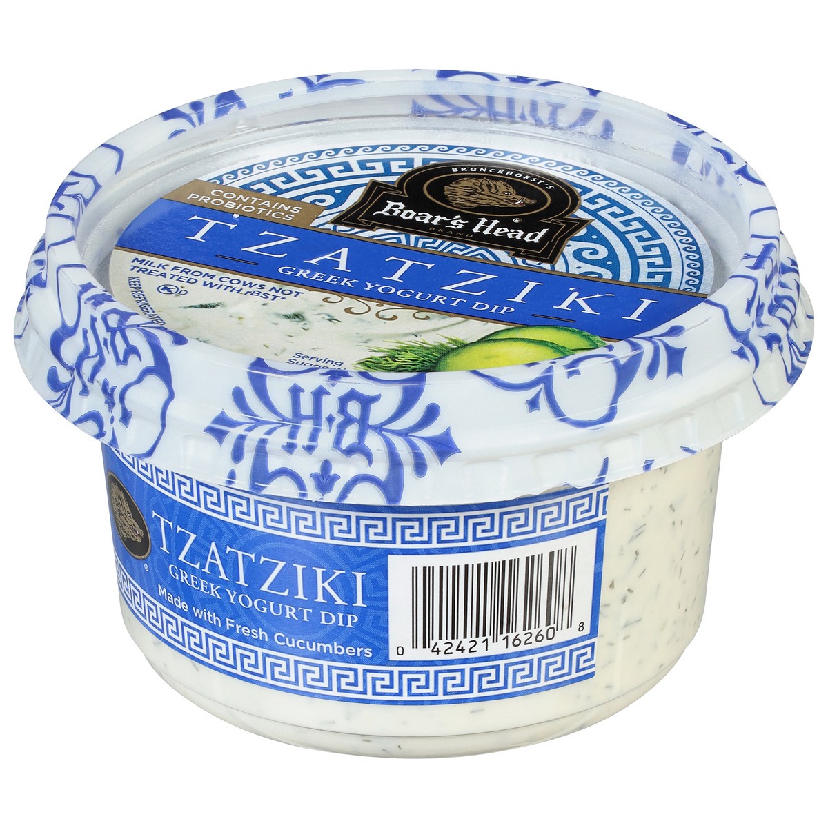slide 11 of 11, Boar's Head Tzatziki Greek Yogurt Dip - 12 Oz, 12 oz
