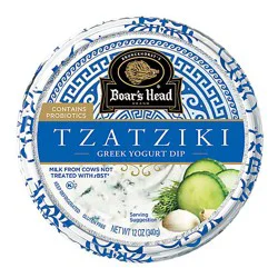 Boar's Head Tzatziki Greek Yogurt Dip - 12 Oz