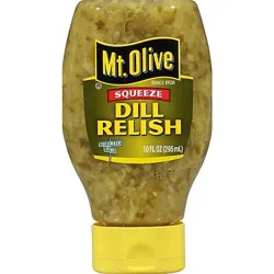 Mt Olive Dill Relish Squeeze - 10 Fl. Oz.