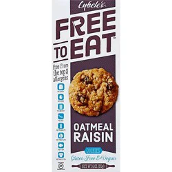 Cybeles Free To Eat Cookie Oatmeal Raisin - 6 Oz