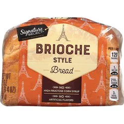 Signature Select Bread Brioche Style - 20 Oz