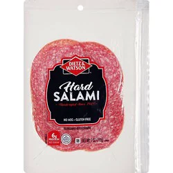 Dietz & Watson Genoa Salami Sliced Vacuum Pack - 7 Oz