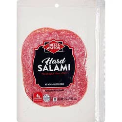 Dietz & Watson Genoa Salami Sliced Vacuum Pack - 7 Oz
