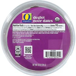 O Organics Deglet Dates - 10 Oz