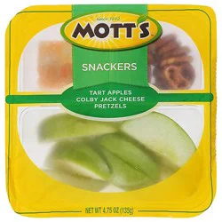 Motts Green Apples Cheese Pretzels - 4.75 Oz