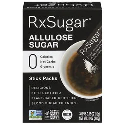 Rxsugar Sweetener Grnular Sticks - 11 Oz