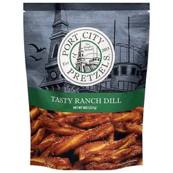 Port City Pretzels Ranch Dill - 8 Oz